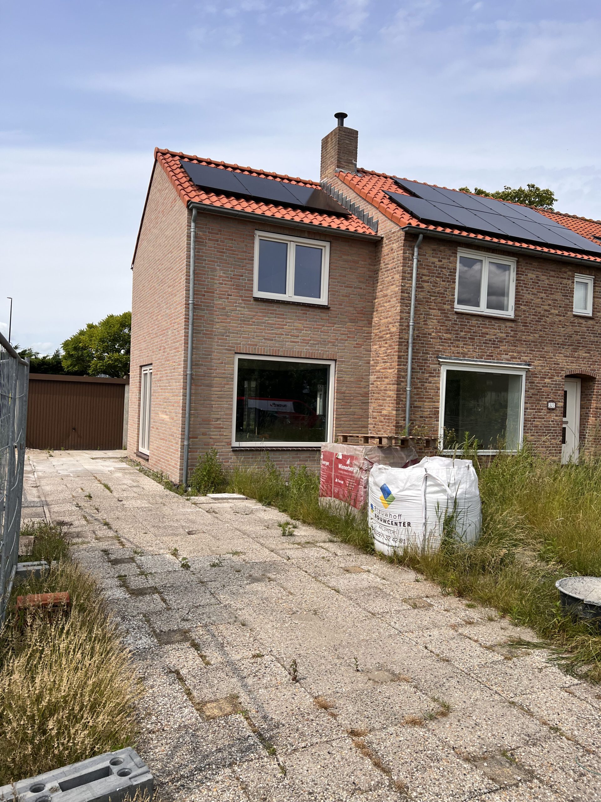 Aanbouw over meerdere verdiepingen